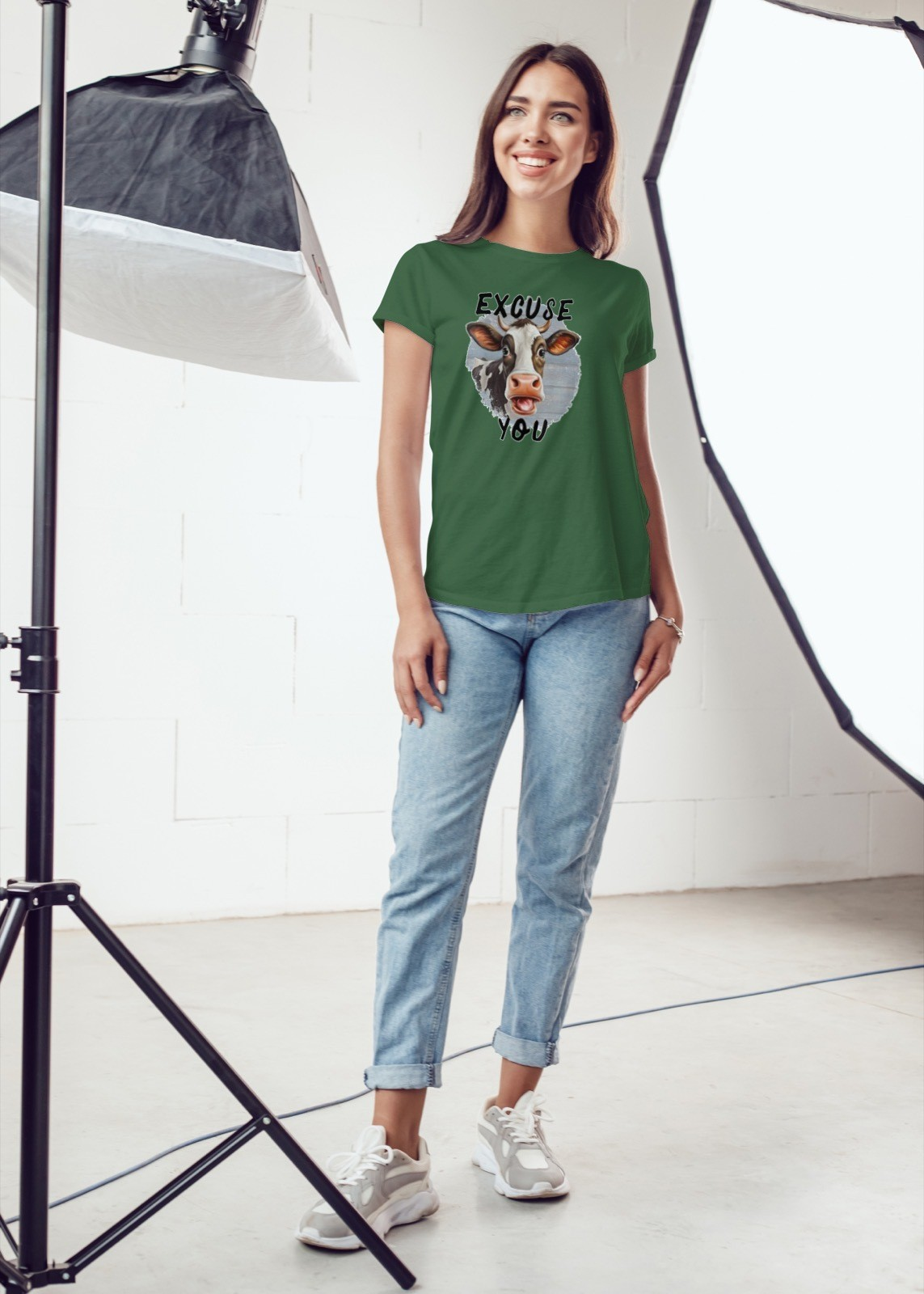 Excuse You Cow Mens T Shirt