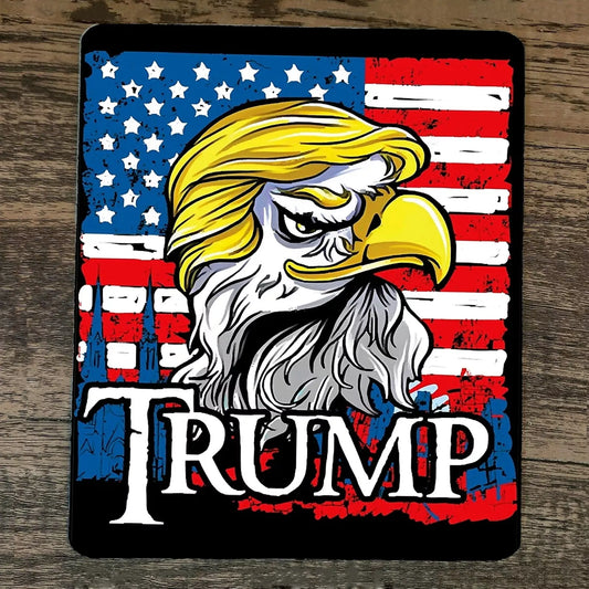 Mouse Pad Eagle Donald #45 Trump 2024 USA