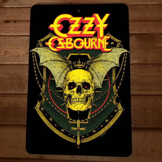 Ozzy Osbourne 8x12 Metal Wall Sign #1