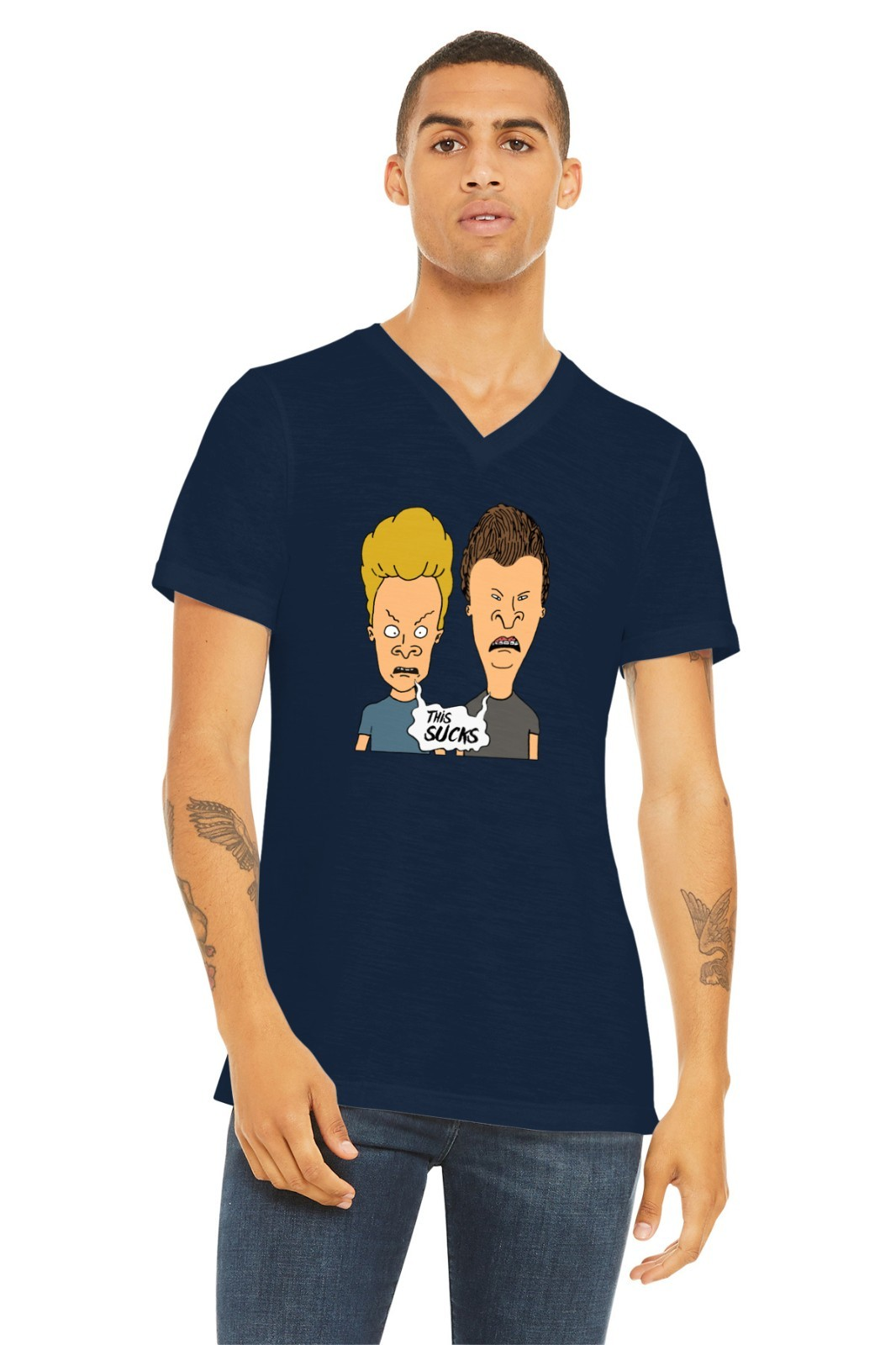 This Sucks Beavis and Butthead  Mens T Shirt Mens T Shirt