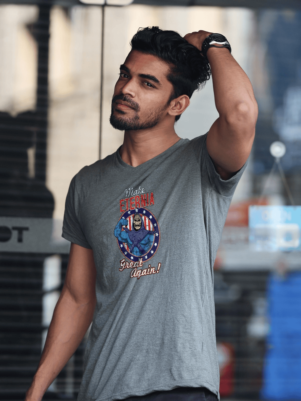 Make Eternia Great Again MOTU Skeletor Mens T Shirt