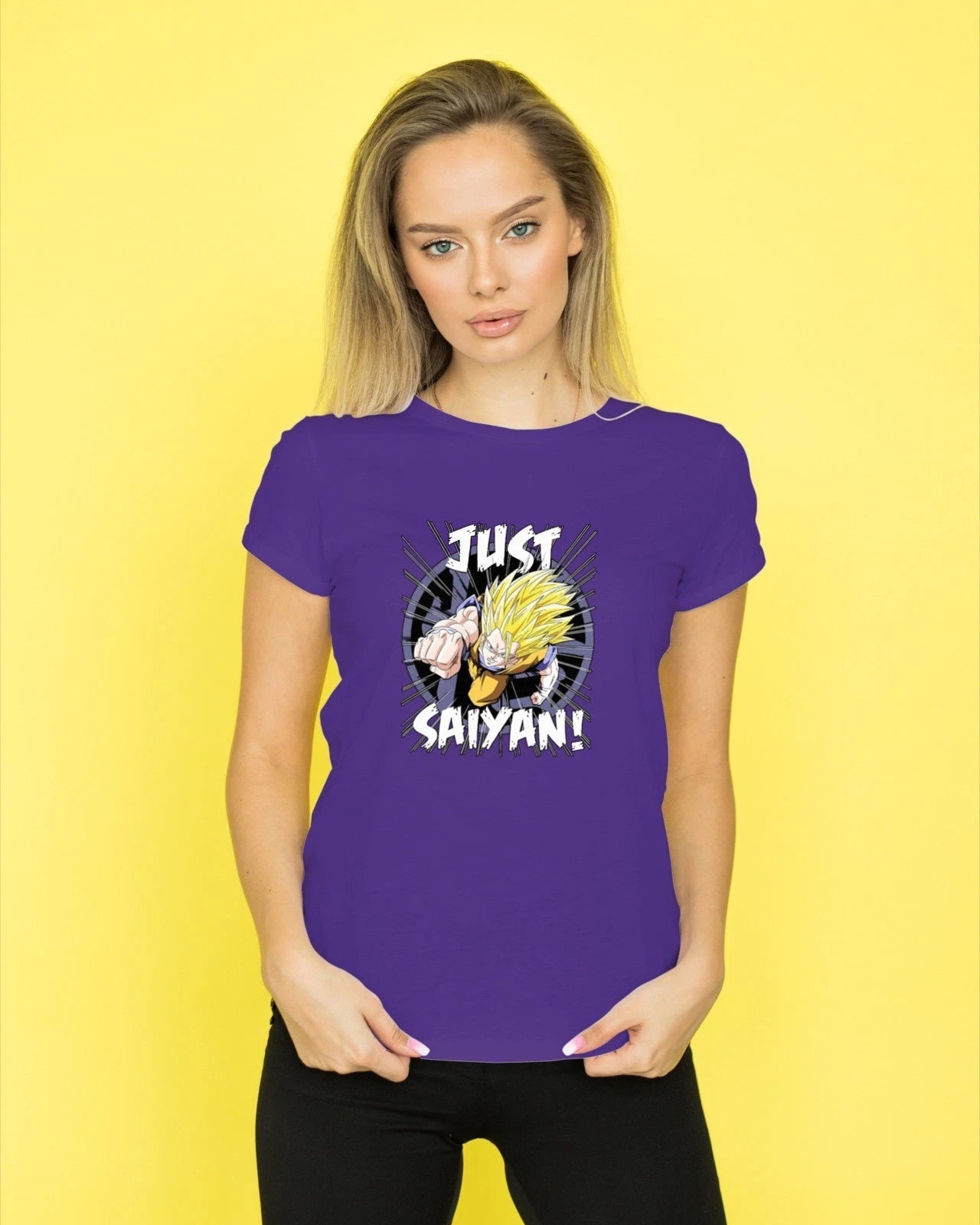 Just Saiyan Goku Dragon Ball Z  Mens T Shirt