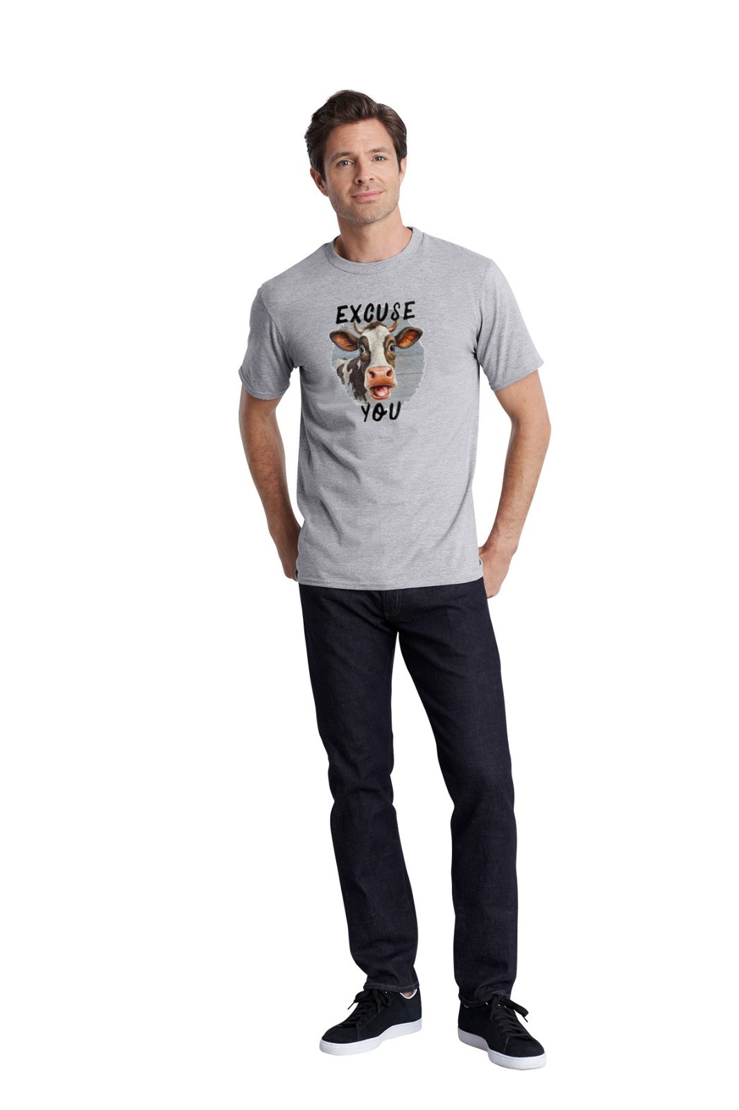 Excuse You Cow Mens T Shirt