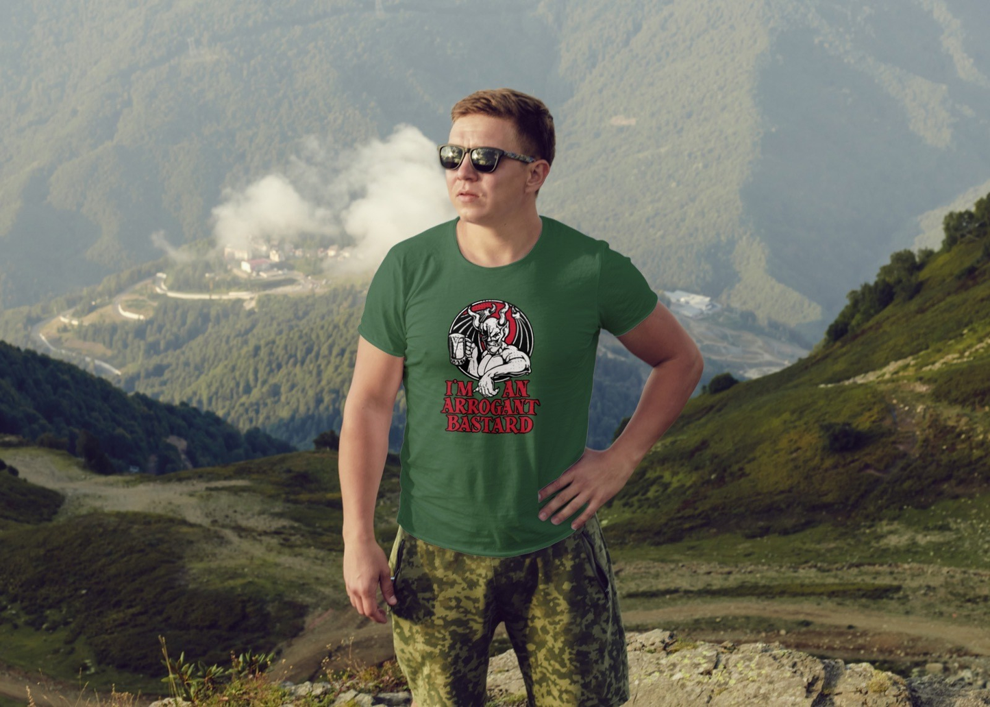 Im an Arrogant Bastard Mens T Shirt Mens T Shirt