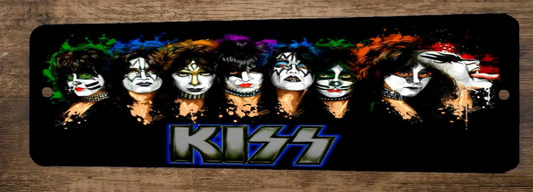 KISS 3x12 Metal Wall Sign