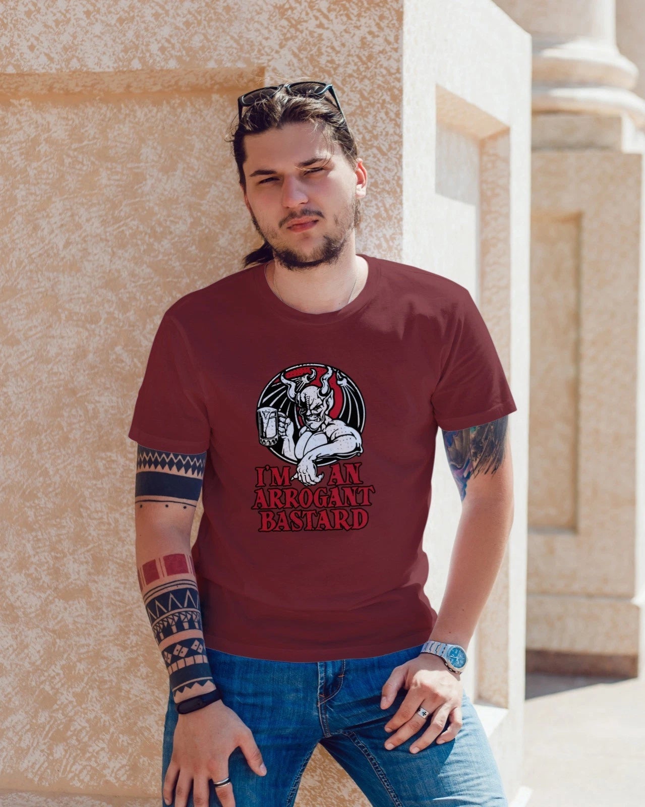 Im an Arrogant Bastard Mens T Shirt Mens T Shirt