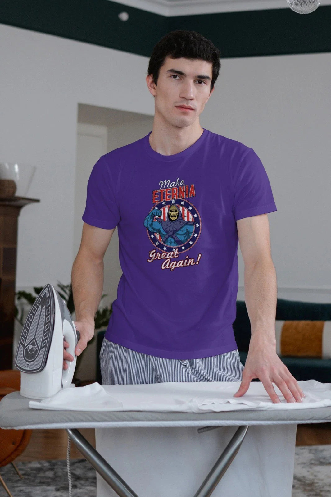 Make Eternia Great Again MOTU Skeletor Mens T Shirt