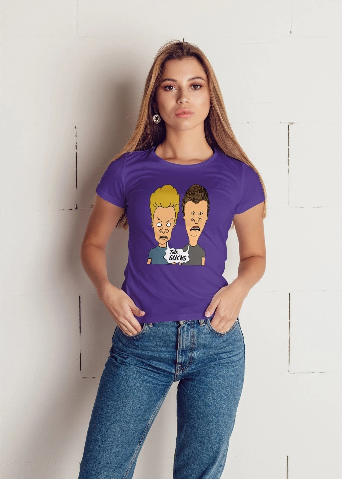 This Sucks Beavis and Butthead  Mens T Shirt Mens T Shirt