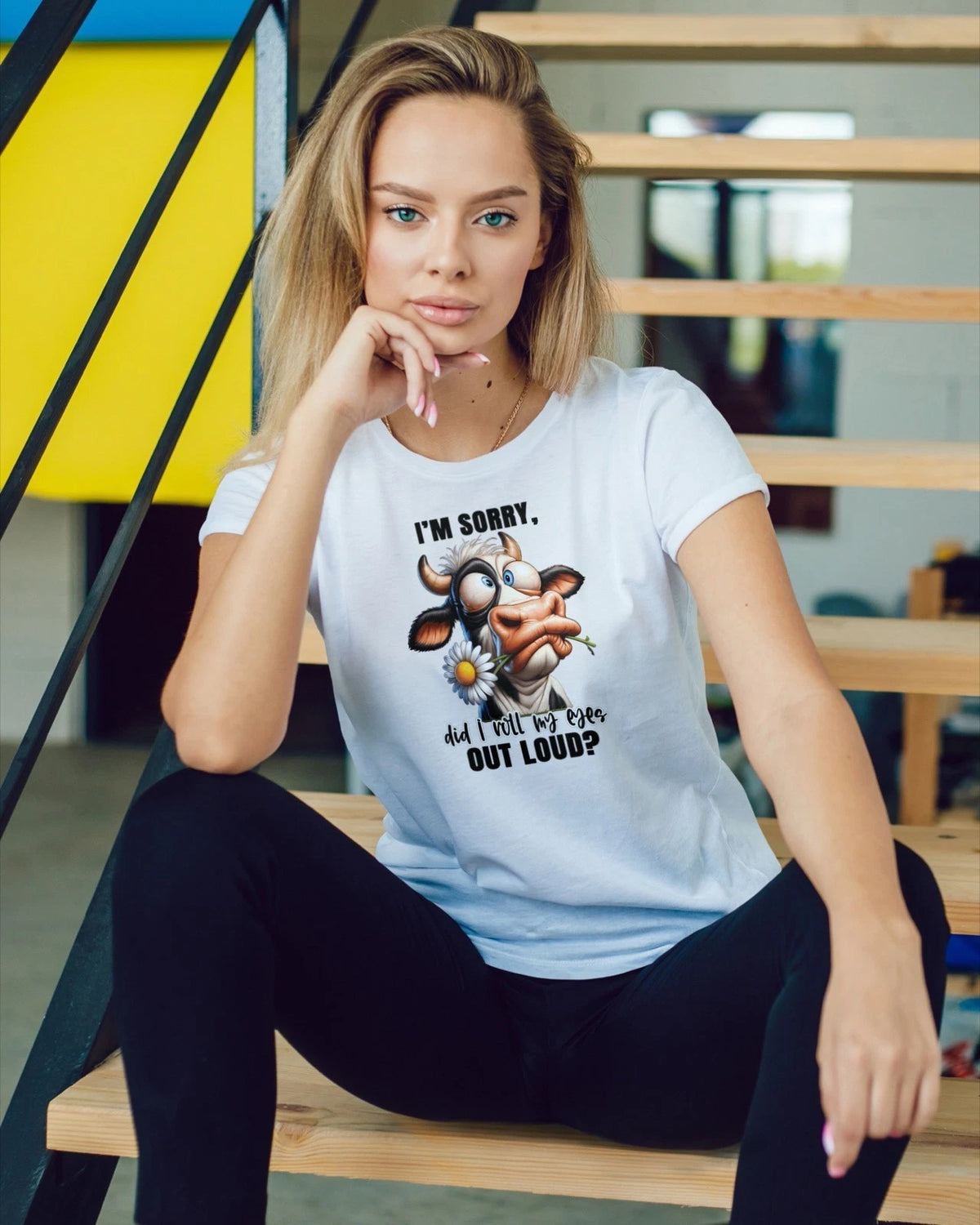 Theres a 99% Chance I Dont Care Cow Mens T Shirt