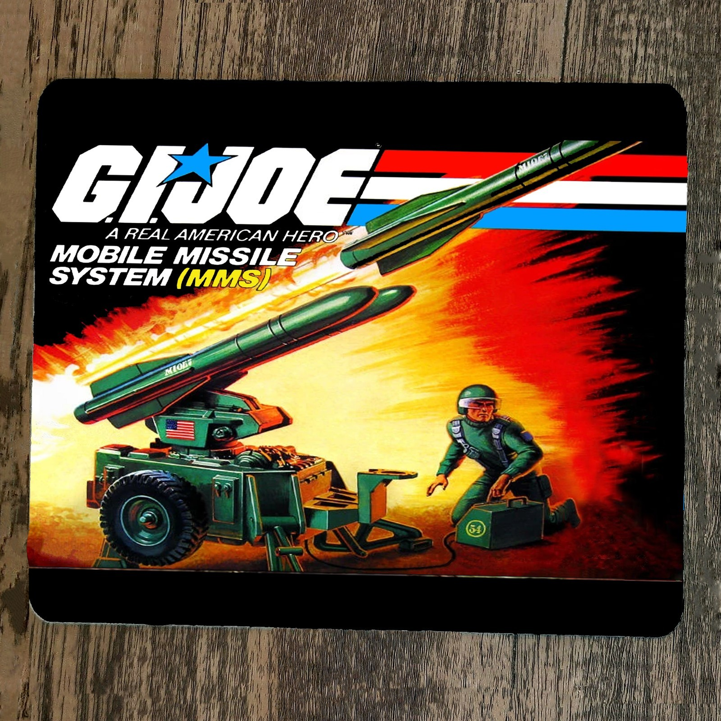 Mouse Pad GI Joe MMS Mobile Missile System
