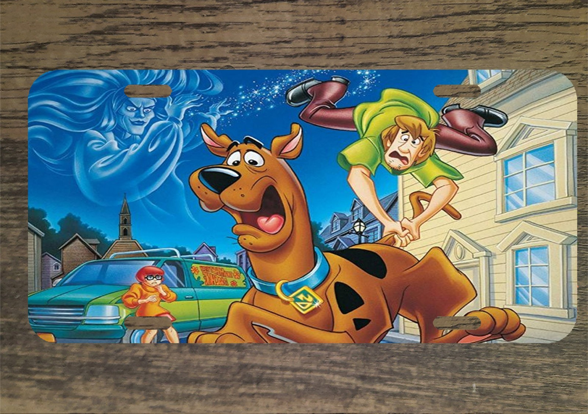 Scooby Doo Classic Cartoon 6x12 Custom Mountable Novelty License Plate #1