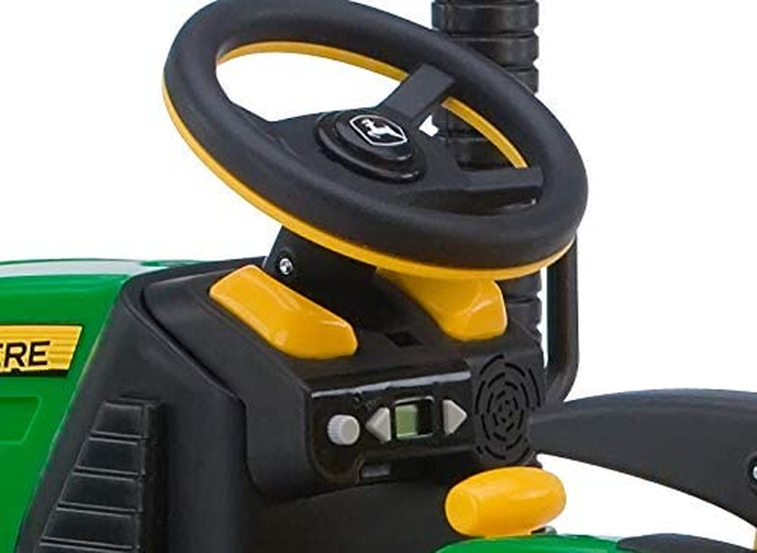 John Deere Ground Force Tractor and Trailer Set