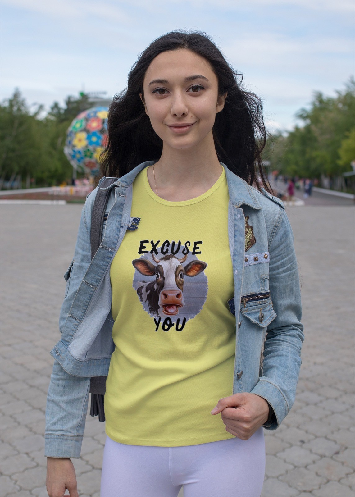 Excuse You Cow Mens T Shirt