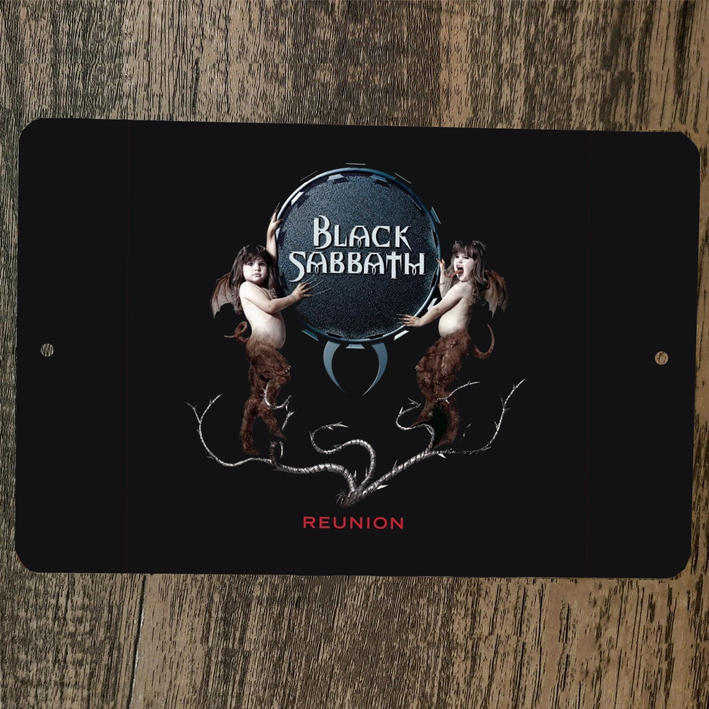 Black Sabbath Reunion 8x12 Metal Wall Sign