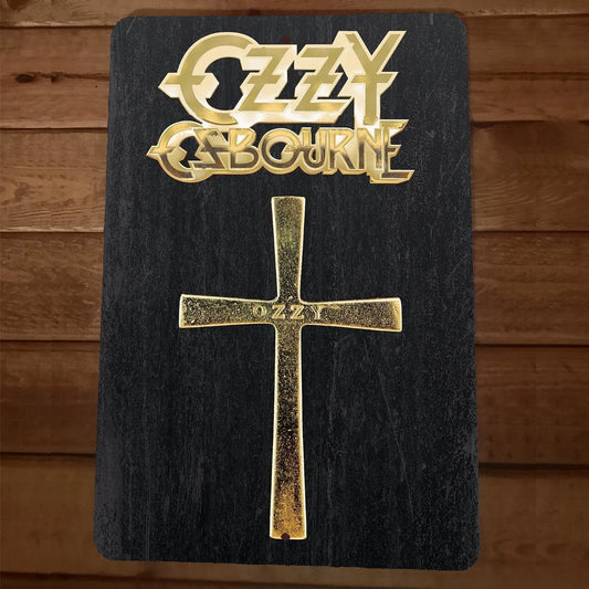 Ozzy Osbourne 8x12 Metal Wall Sign #10