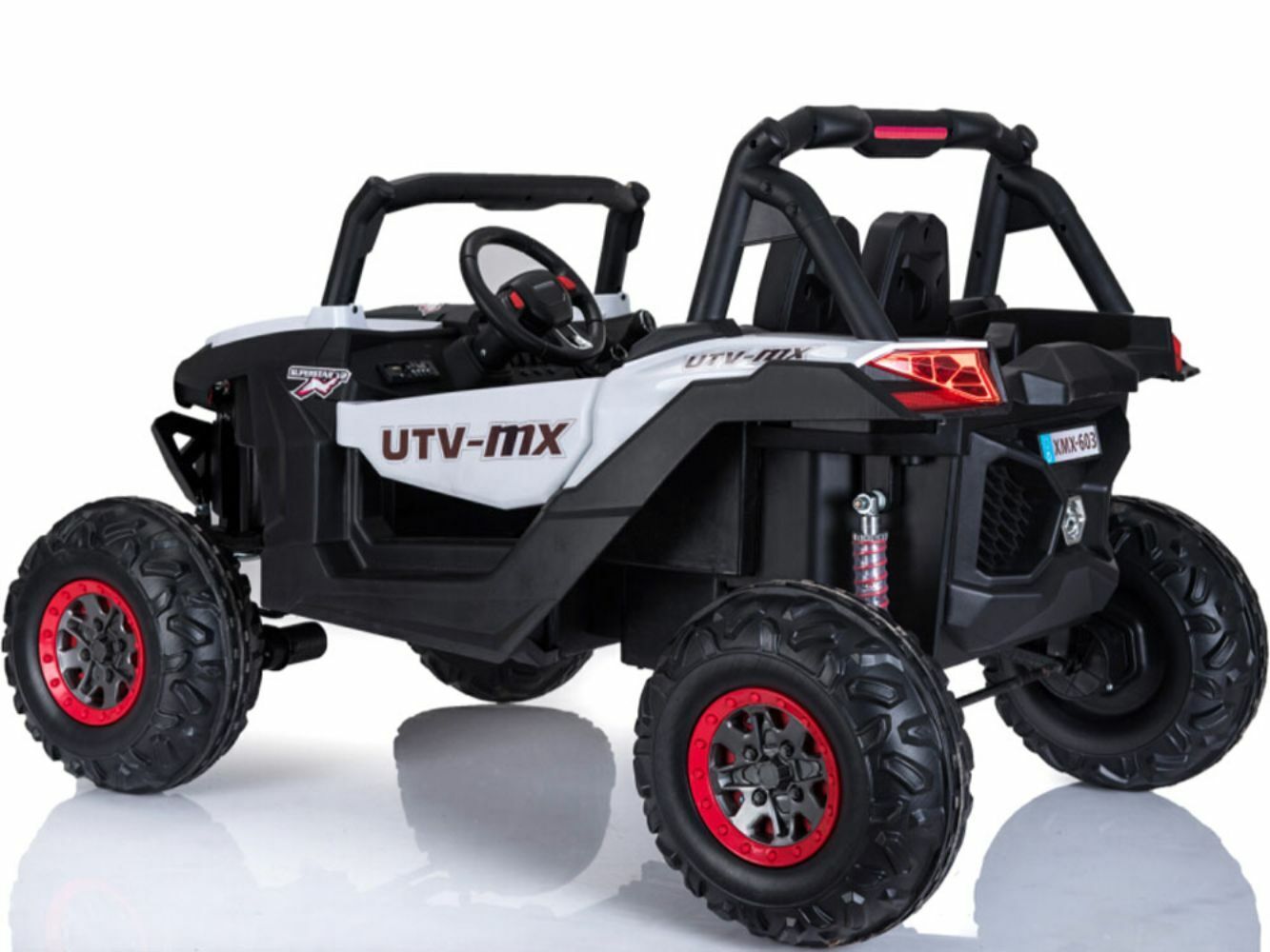 12V Kids Ride-On Toy Electric Car - Mini Moto UTV 4x4 - Black, Blue, White, Red, Pink