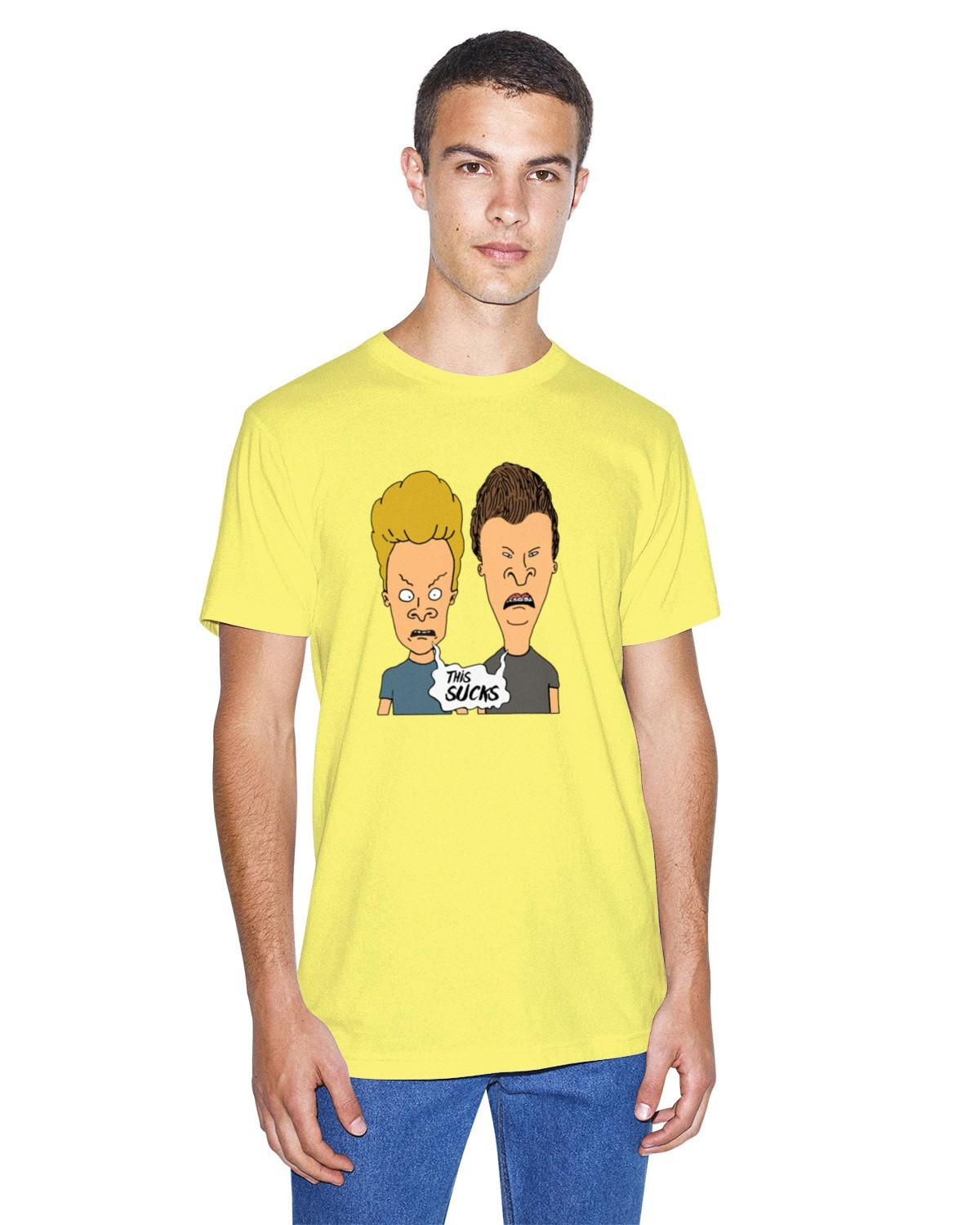 This Sucks Beavis and Butthead  Mens T Shirt Mens T Shirt