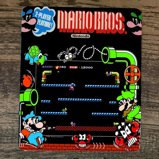 Mouse Pad Original Mario Bro Arcade