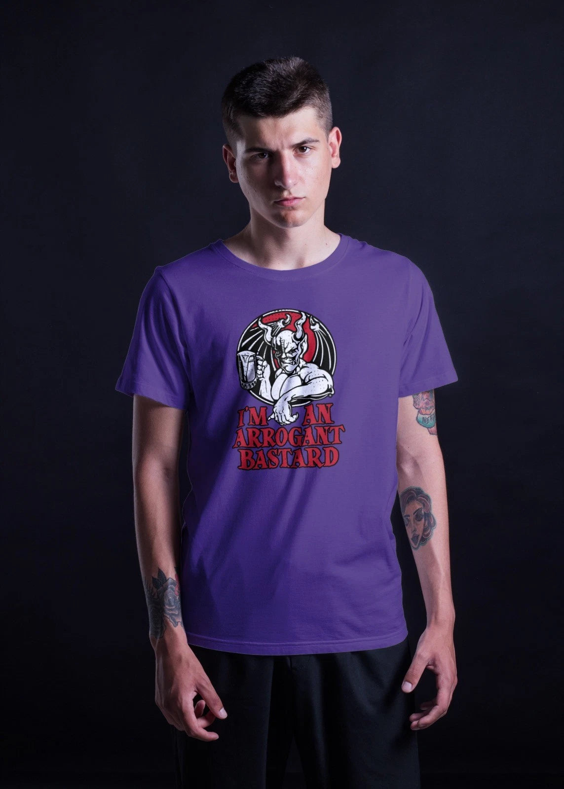 Im an Arrogant Bastard Mens T Shirt Mens T Shirt