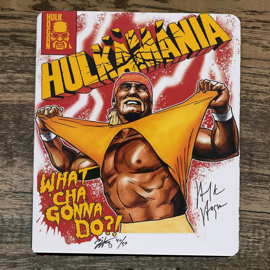 Mouse Pad Hulkamania Legendary Hulk Hogan What Ch Gonna Do?!