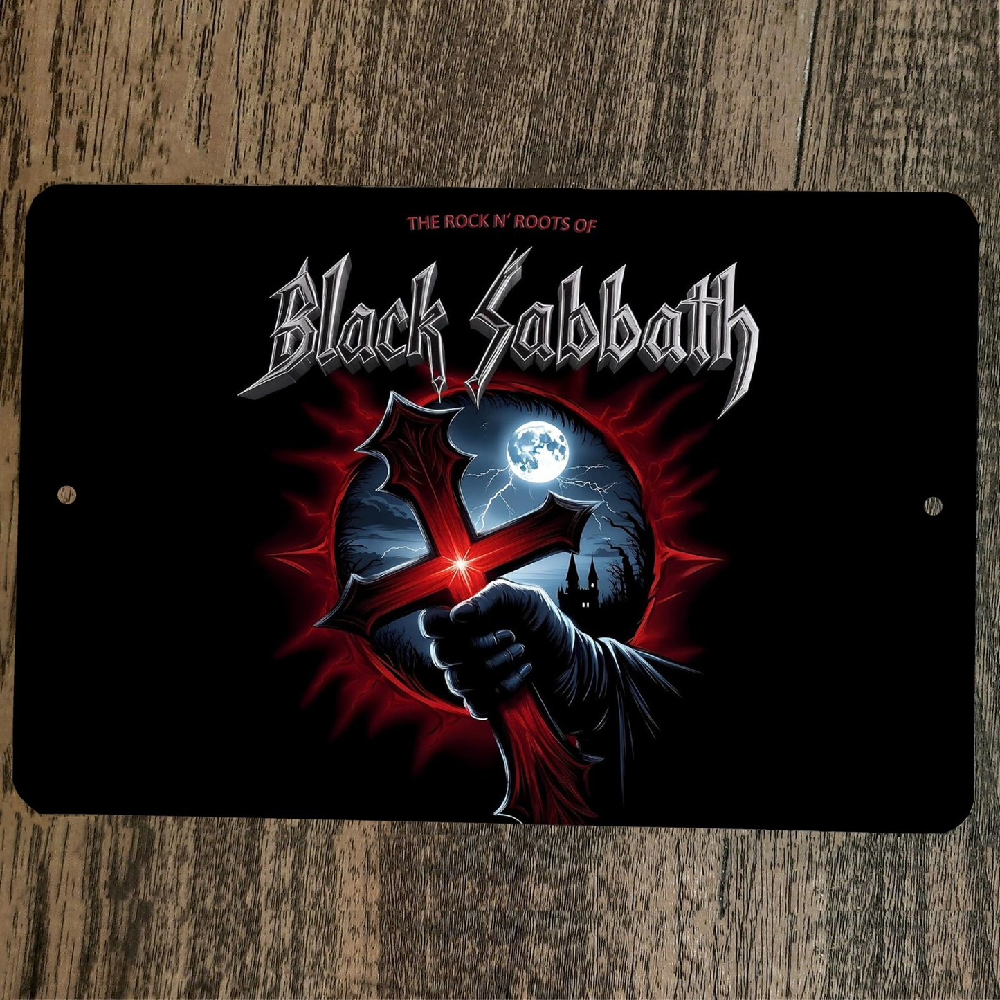 Black Sabbath The Rock N Roots of 8x12 Metal Wall Sign
