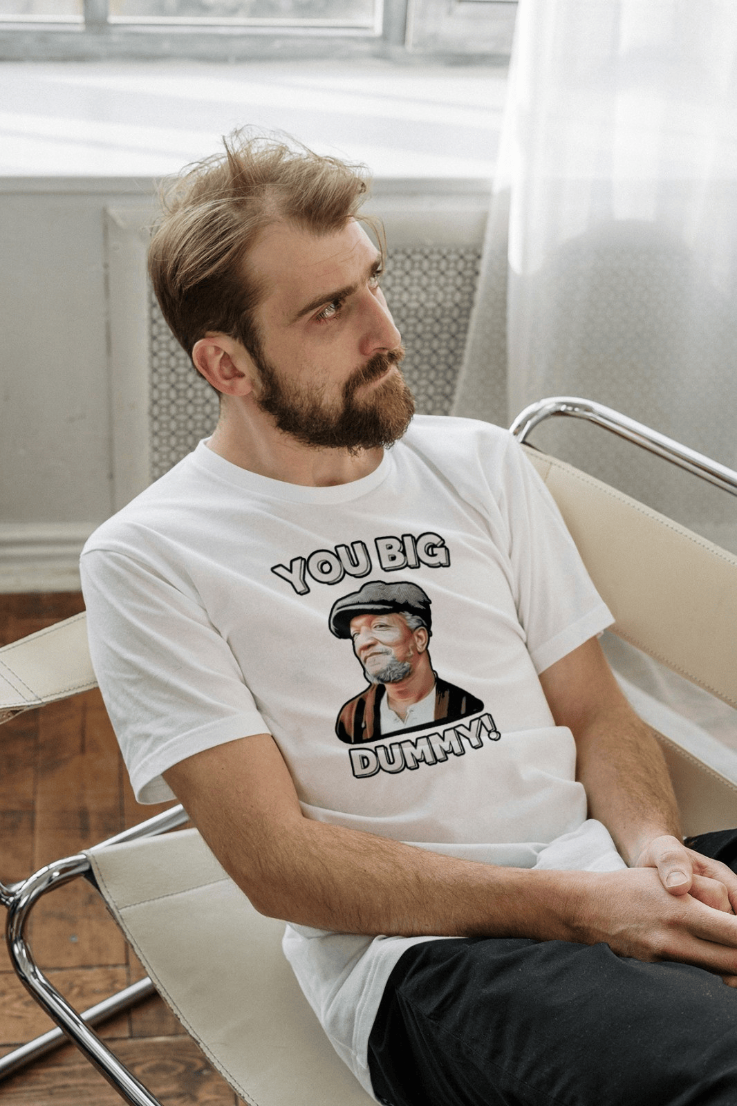 You Big Dummy Red Fox Sanford Mens T Shirt