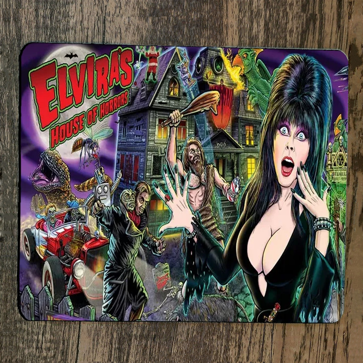 Mouse Pad Mistress of the Dark Queen Elvira House of Horrors