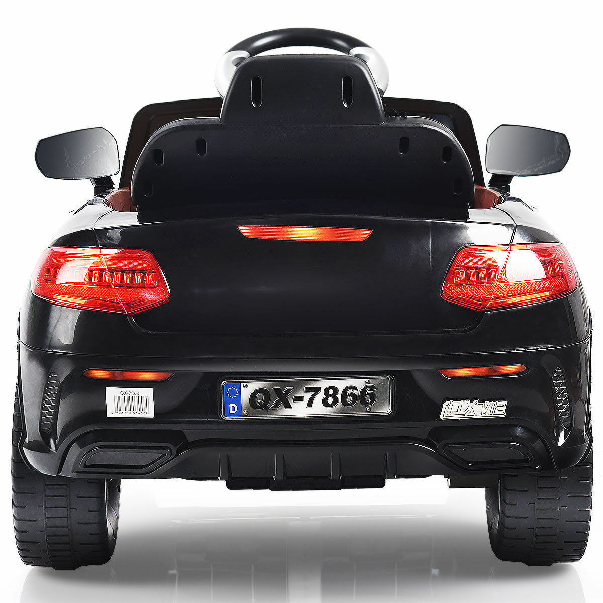 HoneyJoy 6V Kids Ride On Car with RC Remote Control, Battery Powered and LED Lights