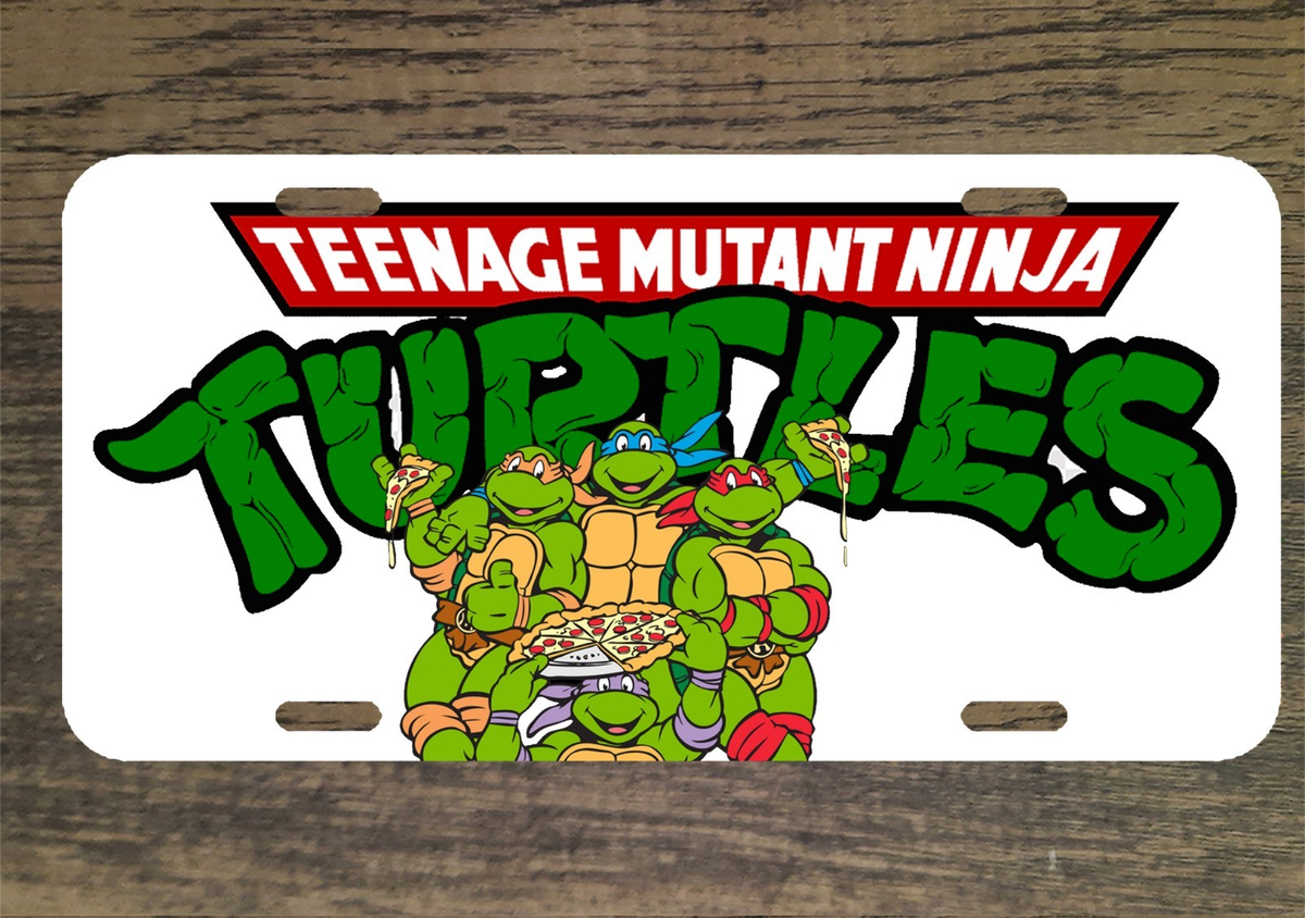 TMNT Teenage Mutant Ninja Turtles 6x12 Custom Mountable Novelty License Plate