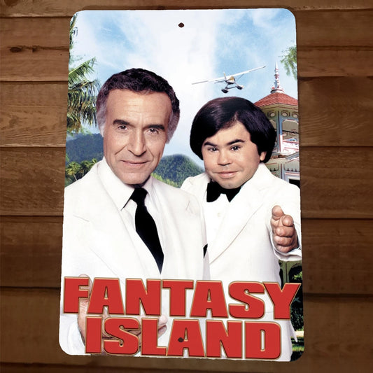 Fantasy Island 70-80s TV Show 8x12 Metal Wall Sign