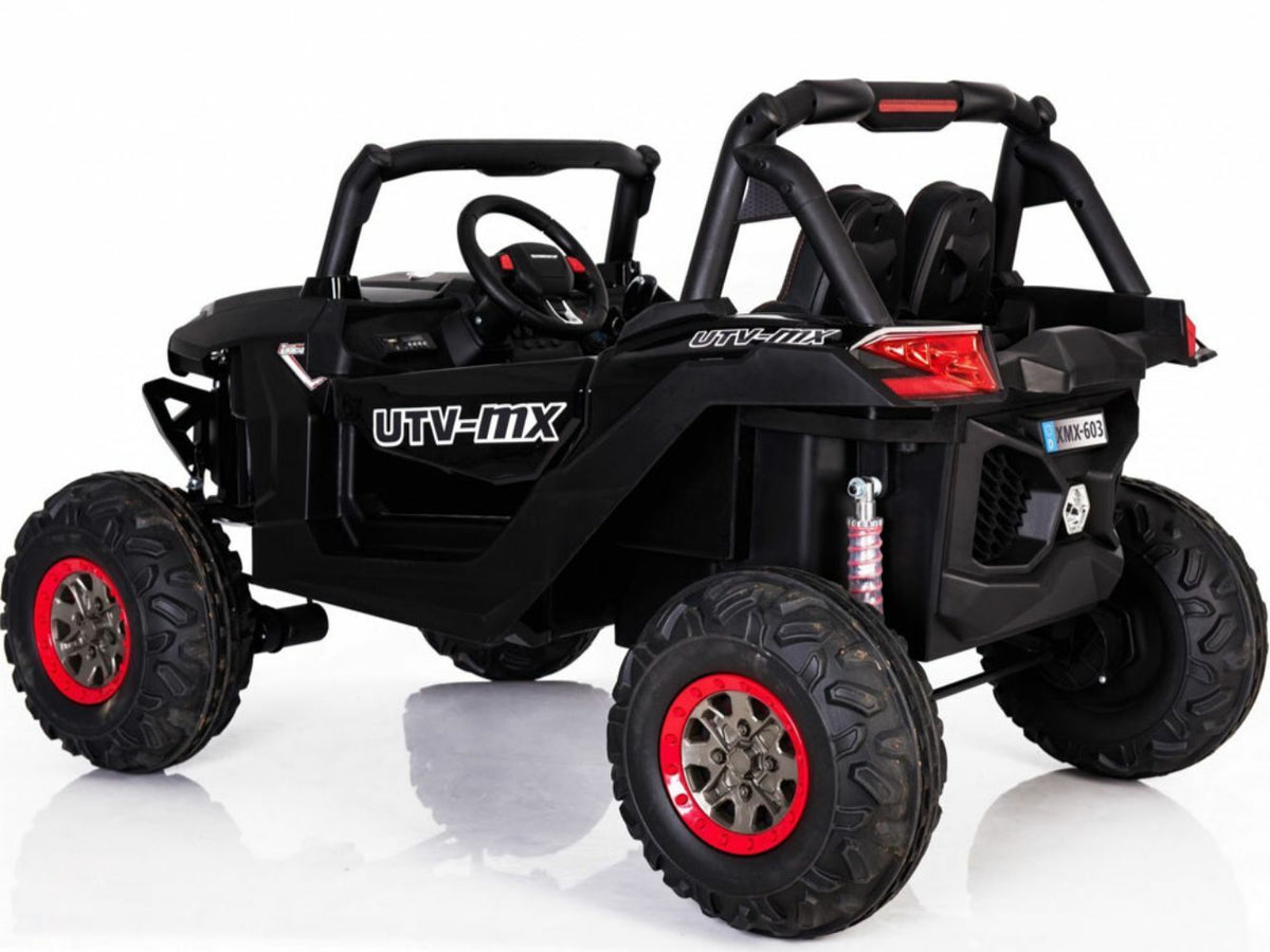 12V Kids Ride-On Toy Electric Car - Mini Moto UTV 4x4 - Black, Blue, White, Red, Pink