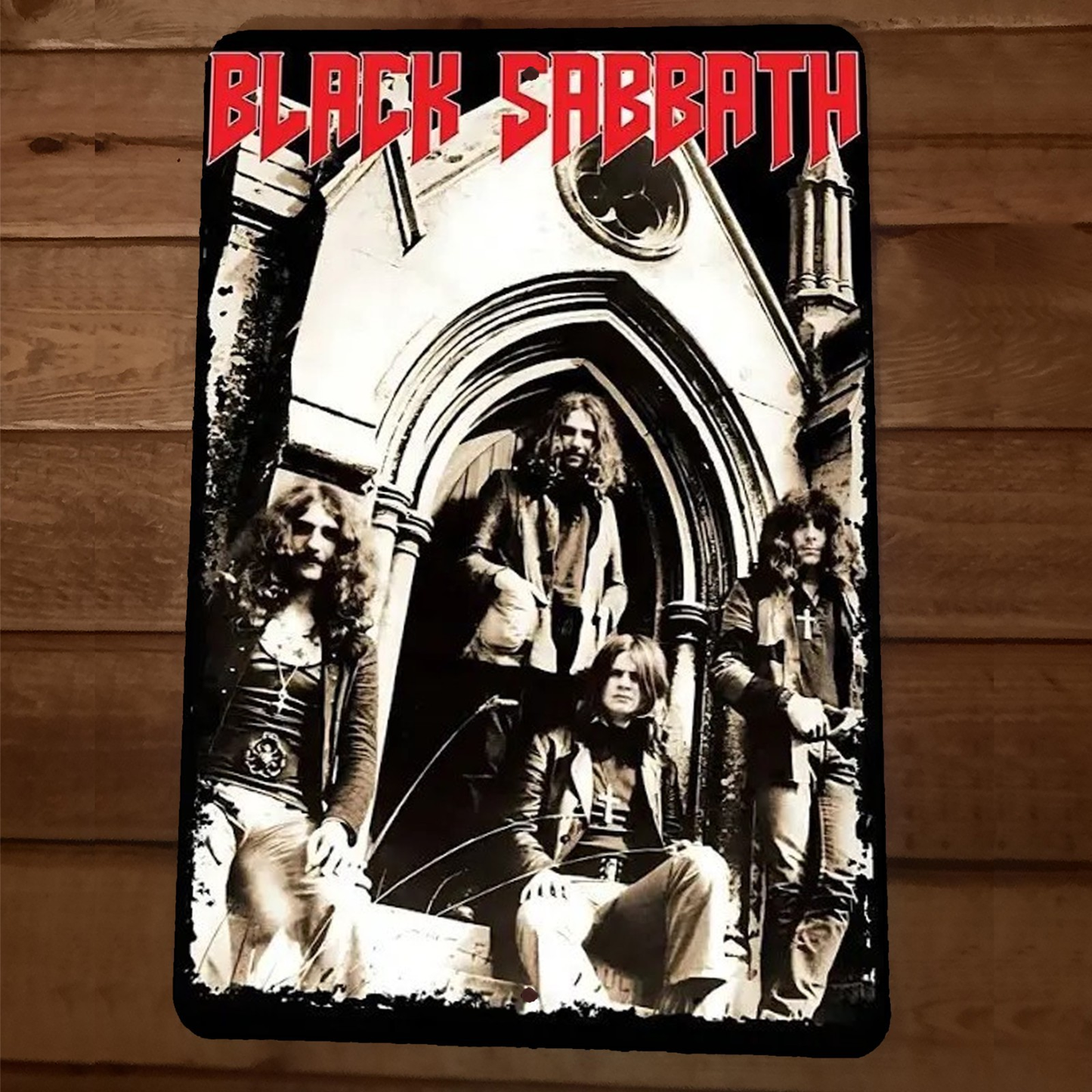 Black Sabbath Black Sabbath 8x12 Metal Wall Sign