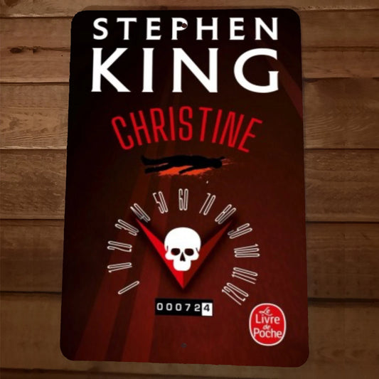 Christine Artwork Stephen King 8x12 Metal Wall Sign