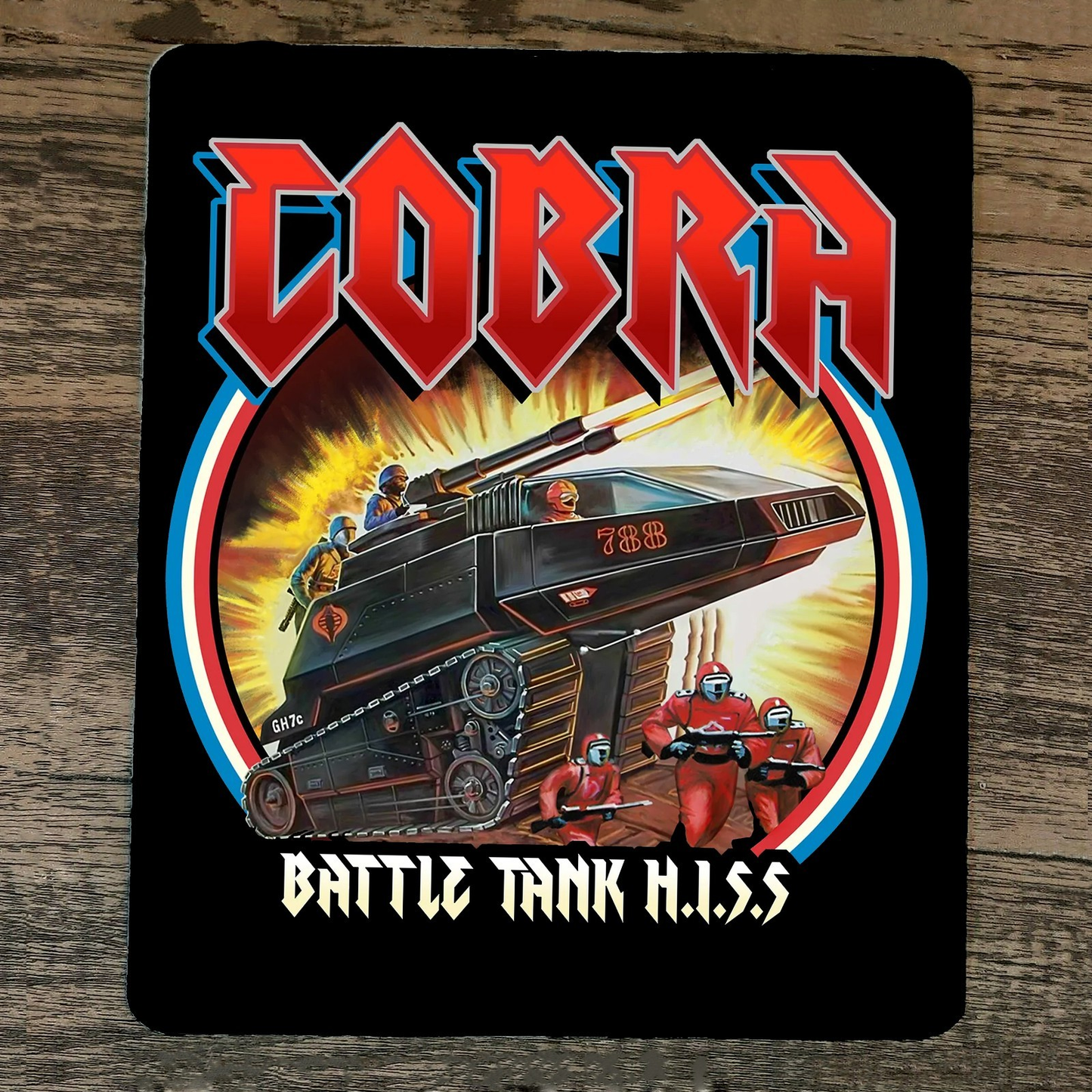 Mouse Pad GI Joe Cobra HISS Battle Tank #1