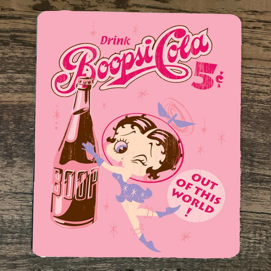 Mouse Pad Betty Boop Out of this World Boopsi Cola