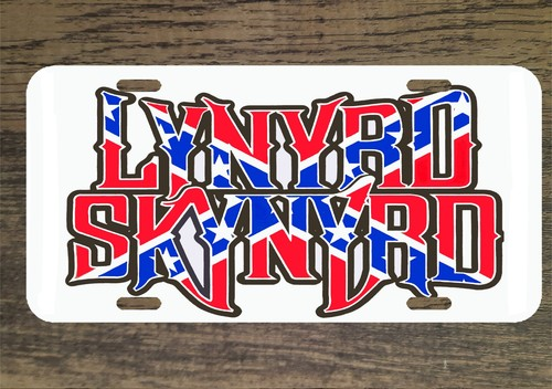 Lynyrd Skynyrd Rock Band 6x12 Custom Mountable Novelty License Plate