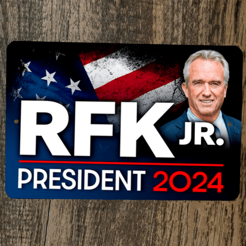 Rfk Unity Sign RFK Jr 2024 for President 8x12 Metal Wall Sign – Sign Junky