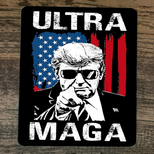 Mouse Pad Ultra Maga Donald #45 Trump 2024 USA