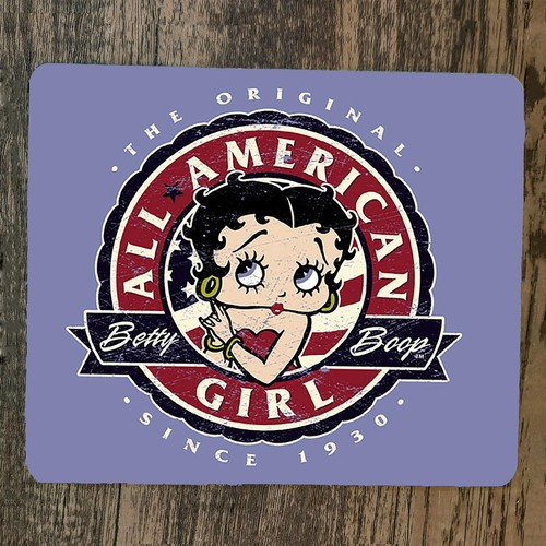 Mouse Pad Betty Boop American Girl