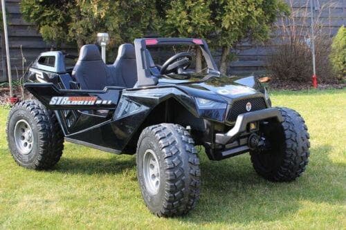 Buggy 24V Electric Car - 3 Seater Kids Ride-On Vehicle with Remote Control
