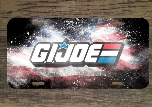 GI Joe USA Flag 6x12 Custom Mountable Novelty License Plate