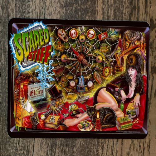 Mouse Pad Mistress of the Dark Queen Elvira Scared Stiff