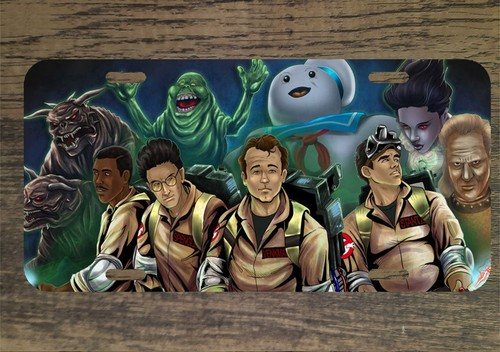 Ghostbusters Classic Cartoon 6x12 Custom Mountable Novelty License Plate
