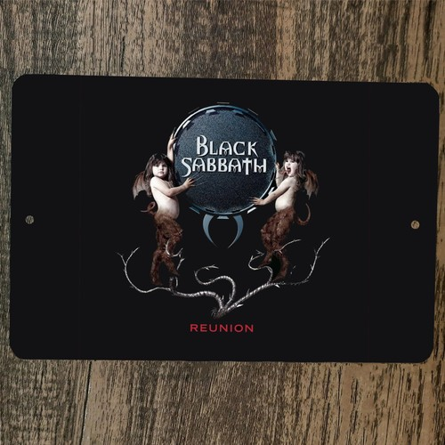 Black Sabbath Reunion 8x12 Metal Wall Sign