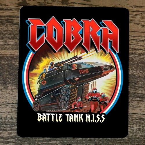 Mouse Pad GI Joe Cobra HISS Battle Tank #1