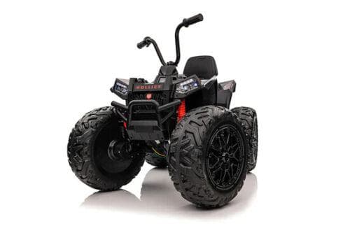 24V Children's Electric ATV Ride-On Toy, Rubber Tires, Hand Accelerator, Music Player, LED Illumination