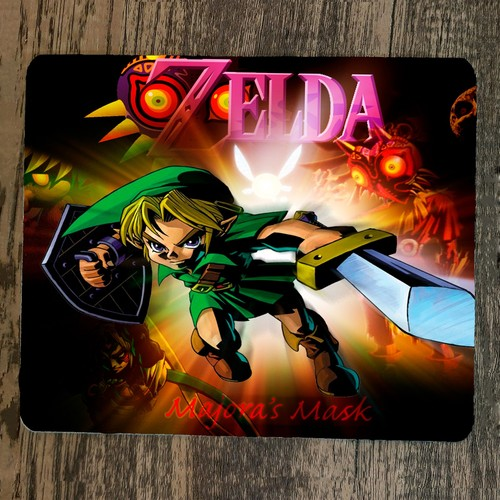 Mouse Pad Zelda Majoras Mask Link Sword