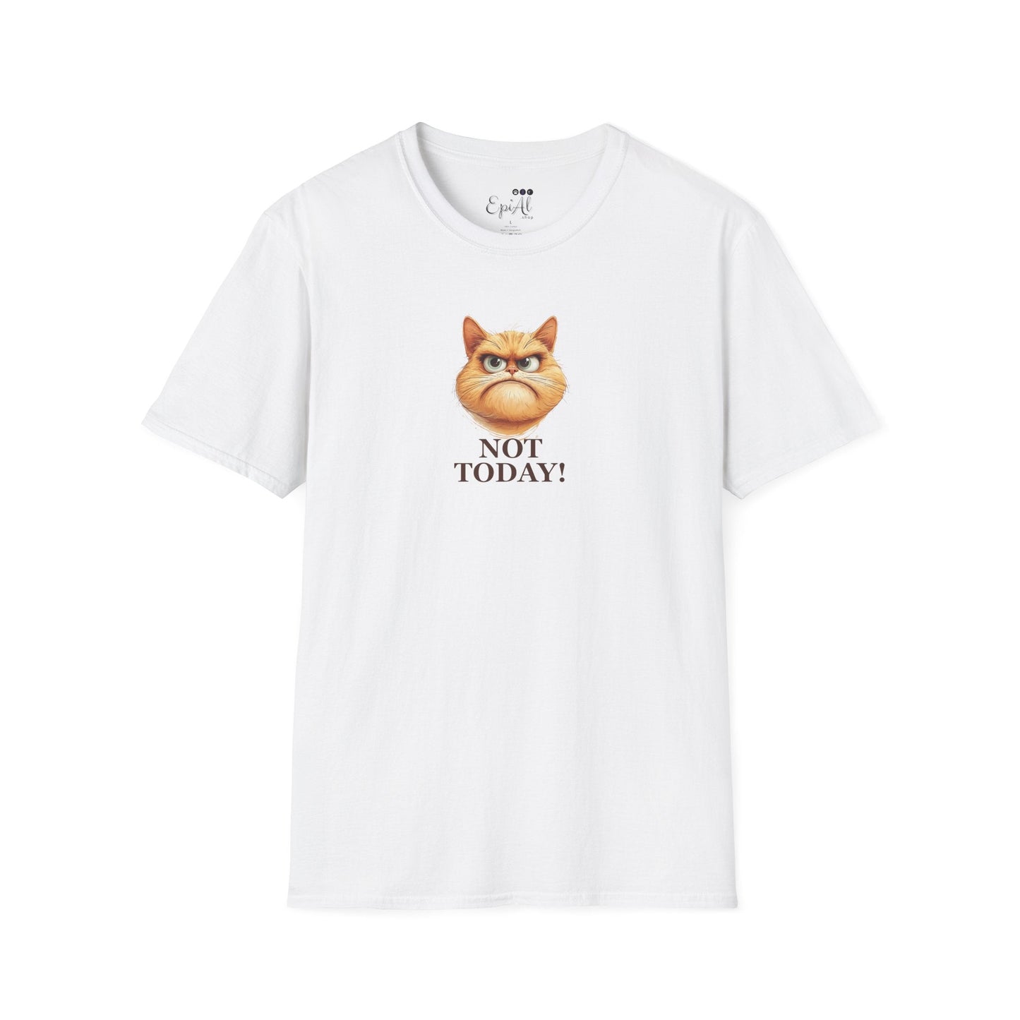 Sassy Not Today Cat-Themed Tee