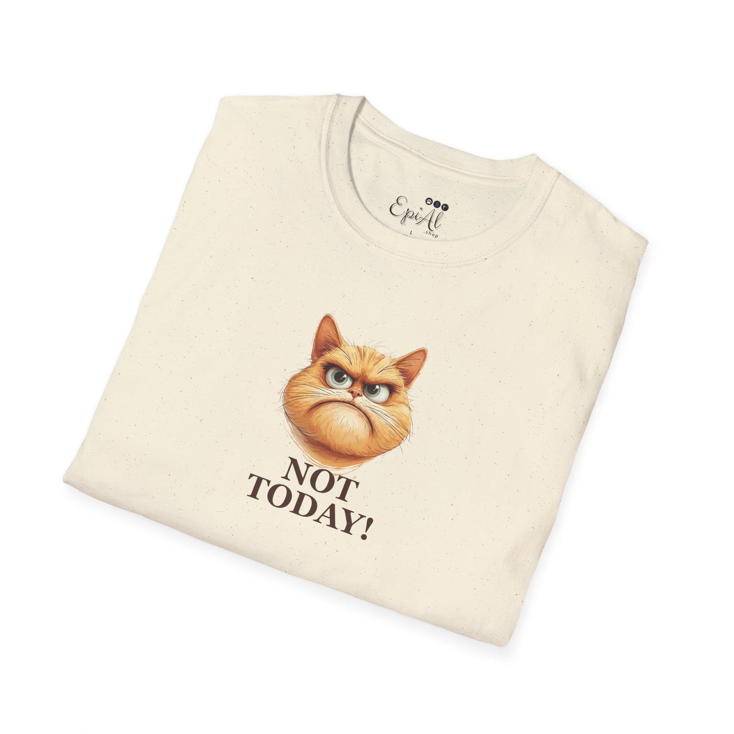 Sassy Not Today Cat-Themed Tee