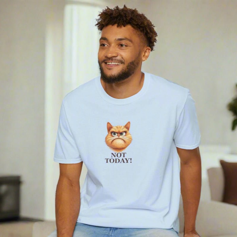 Sassy Not Today Cat-Themed Tee